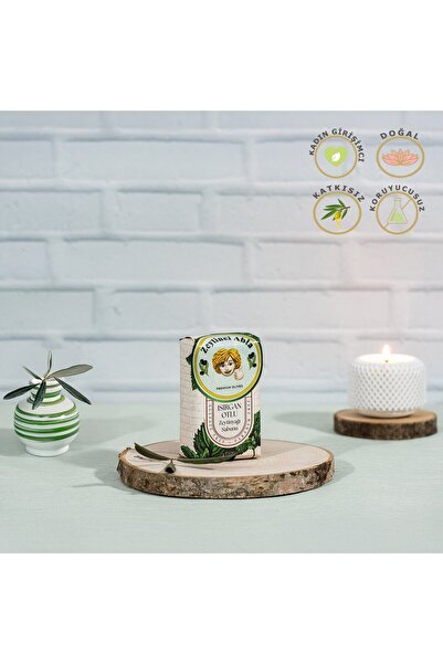 Sabun Bebekler-Çocuklar için güvenli - Isırgan Otlu- Saf Zeytinyağlı & Doğal- 150 gr