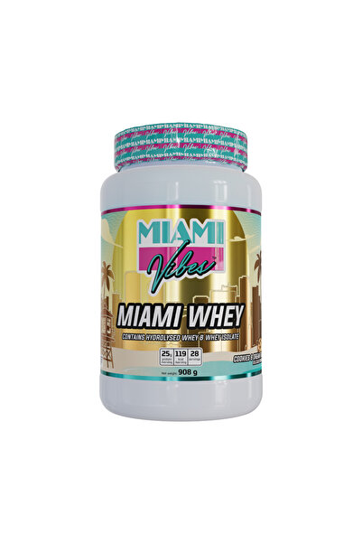 Miami Vibes Miami Whey Protein 908g, powder, Miami Vibes, Whey Protein, Cookies & Dream