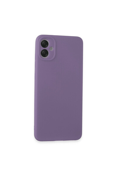 NewFace حافظة سامسونج جالاكسي A05 من السيليكون الأول - أرجواني