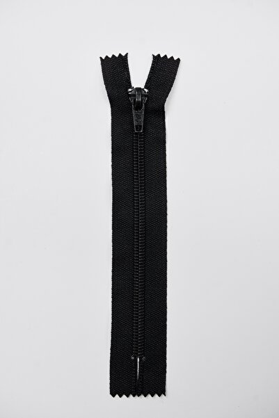 TİT 14 cm Zipper Type No 10 - Shoe & Bag & Wallet Zipper - Black - 1 Piece