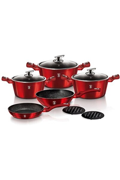 Berlinger Haus Burgundy Edition+ 10-piece cookware set