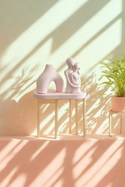 Narelia Home Modern Dekor Biblo Seti (3’lü) – Salon, Ofis, Masa Aksesuarı (Fa...
