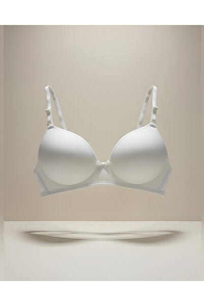 LOES MOMENT Kadın Dolgusuz Günlük Kulanıma Uygun Kurdele Detaylı Günlük Sütyen