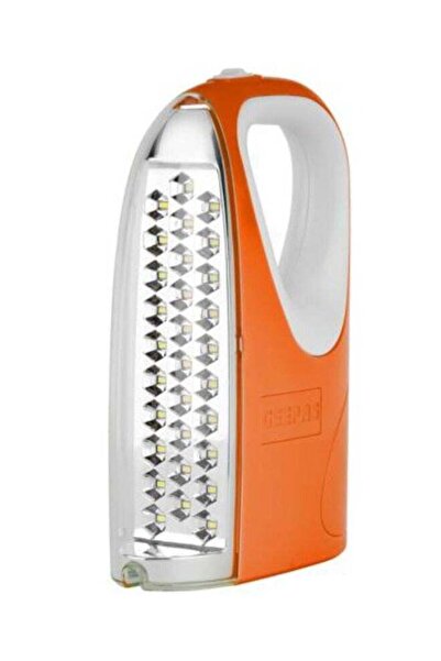 Geepas Rechargeable Emergency Lantern, 30 SMD LEDs, 5 Hours, Multicolour