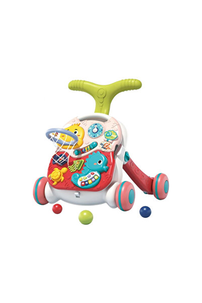 LITTLE ANGEL - لعبة تعليمية للأطفال من خلال مشاية دفع قابلة للوقوف والجلوس