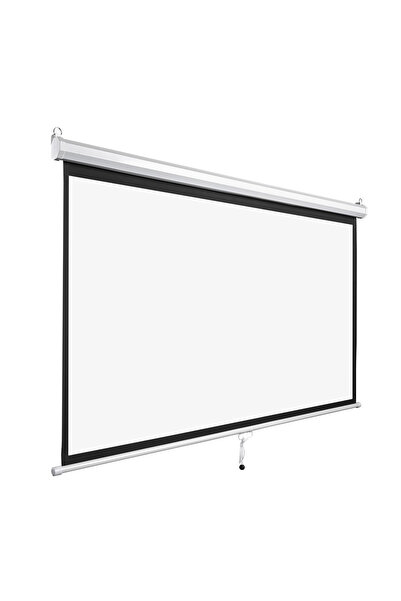 Everest MPP-180 180*180cm Arkası Siyah Fonlu Storlu Projeksiyon Perdesi