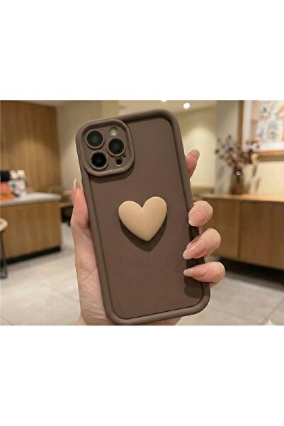 Case collection İphone 14 Promax Kalpli Yumuşak Kılıf Slikon kapak