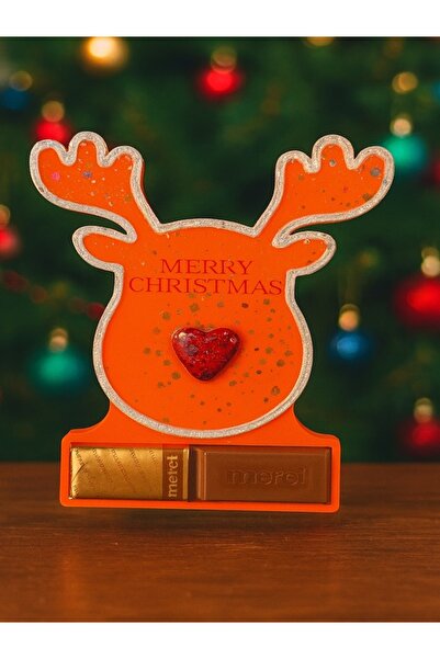 Generic YILBAŞI IŞILTILI REN GEYİĞİ ÇİKOLATA STANDI