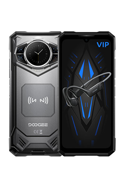 Doogee S200 VIP Rugged Gray + BoneBeat Run, 5G, 256GB, Dual Display 6.58' 120Hz + 1.3', NFC, Android 16