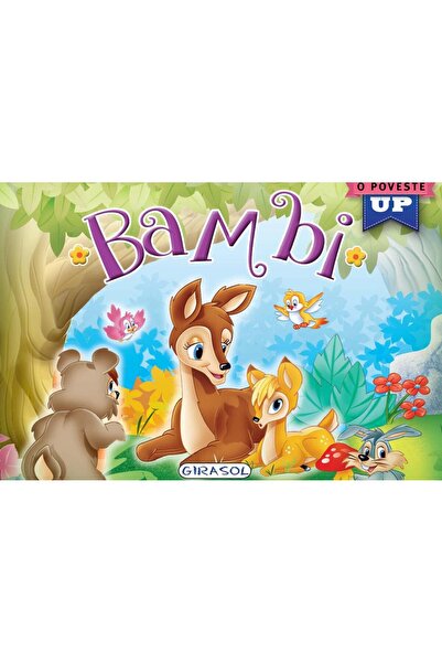 Editura Girasol Bambi. Carte pop-up, Felix Salten