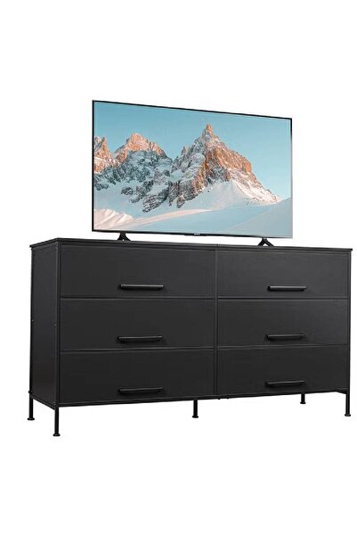 NKX نموذج تخزين الملابس مع 6 أدراج كهربائية للمنزل داخل الغرفة 59.8 بوصة بالل...