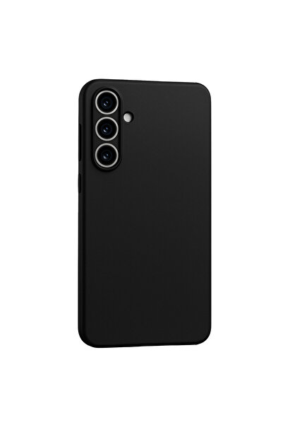 NewFace حافظة FLZ لهاتف سامسونج جالاكسي A55 5G من السيليكون الأول - أسود