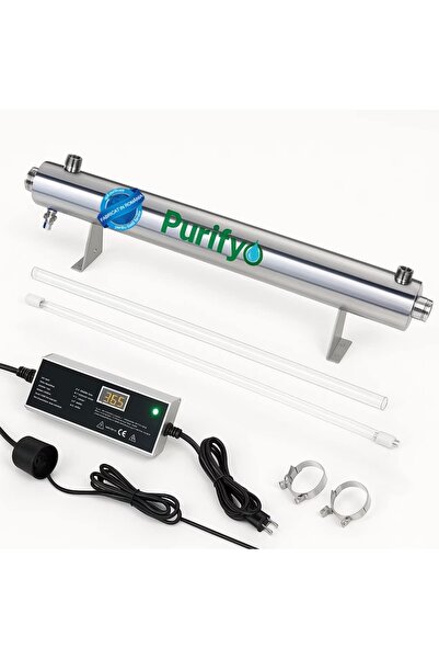 Purifyo Sterilizator apa UV-55W, profesional, Filtru de apa cu counter pentru...