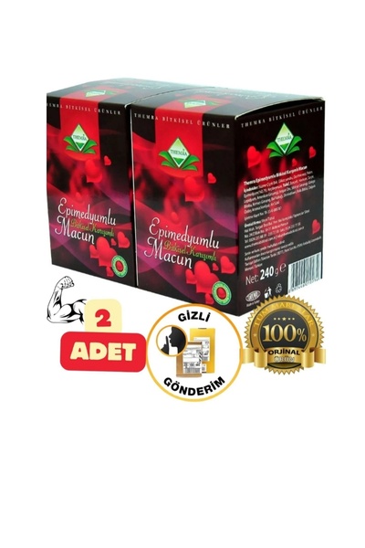Themra Ginsengli Bitkisel Karışımlı Mesir Epimedyümlü1 Kuvvet Macun 2X240 Gr