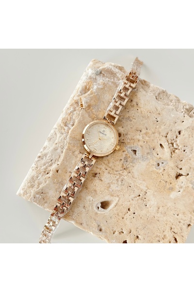 Vesce Atelier Dourado Gold Saat Beyaz