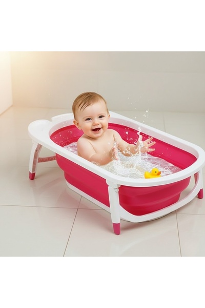 ULHYC حوض استحمام اطفال قابل للطي