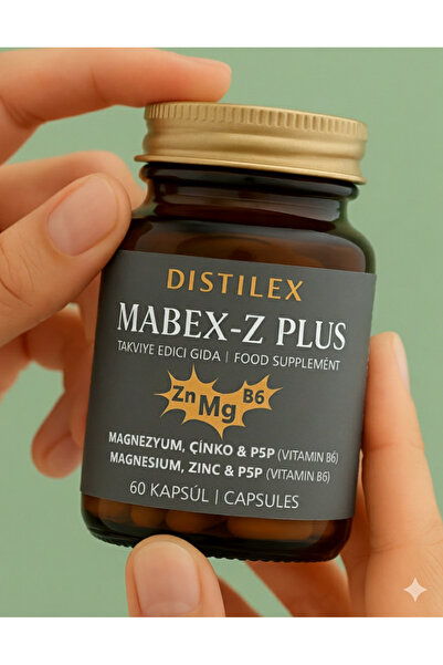 DİSTİLEX Mabex-Z Plus ( Magnezyum sitrat, bisglisinat, malat ve taurat, çinko...