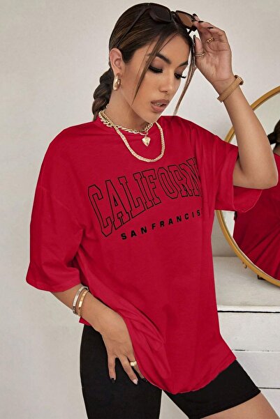 trendypassion تيشيرت بتصميم مطبوع للجنسين من كاليفورنيا ويست كوست