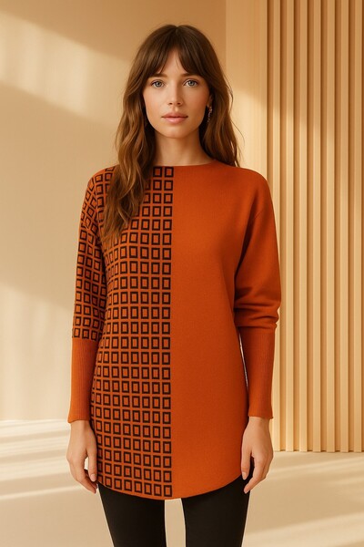 Okçu Triko Round Neck Knitwear Sweater