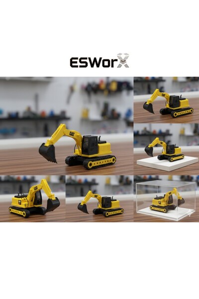 ESWorx Kendi Yap Mini Ekskavatör Model Seti - 3D Baskı Dekoratif İş Makinesi ...