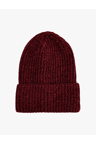 Koton Basic Katlı Kırçıllı Örgü Bere