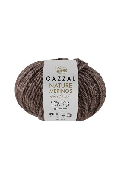 Gazzal Nature Merinos %100 Avustralya Merinos Yünü 50g / 65m Kalın Örgü İpliğ...