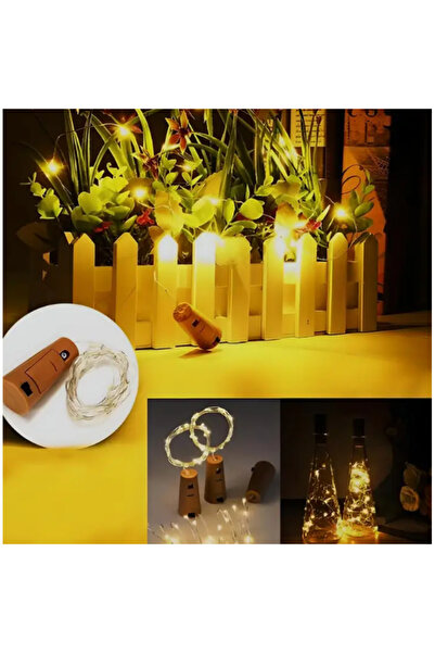 Premium Ticaret Mantar Tıpa Peri Led Şişe İçi Dekoratif Aydınlatma