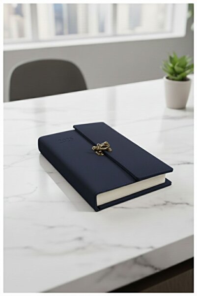 Artmaster A5 2026 Kilitli Ajanda 168 Yaprak Suni Deri Kapaklı Günlük Ajanda A...