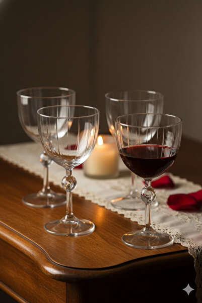 Madame Coco Lavinya 4'lü Kadeh Seti- 270ml