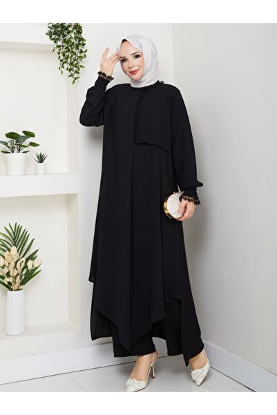 CLB COLLECTION Women's Full Length Two-Piece Suit