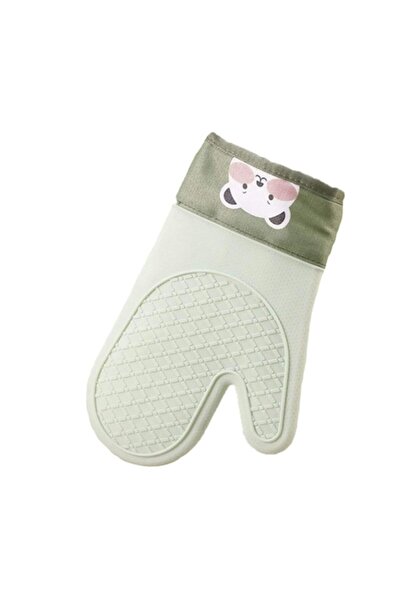 Edman Oven Glove, Heat-Resistant Silicone up to 600C, Cotton-Lined, 28x28 cm,...