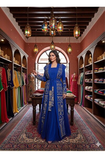 BTROON جلابيه مطرزه كمبيوتر