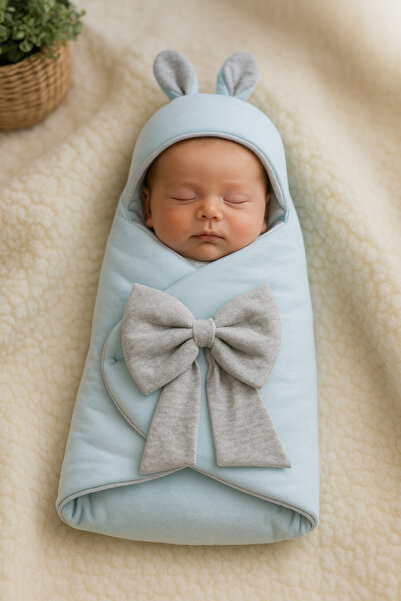 Rain Baby قماط أطفال لطيف مع فيونكة