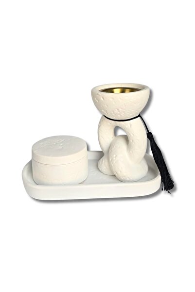 genric طقم مبخرة وصحن واستند كروت شد الدرزن 12حبه