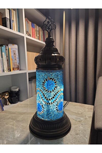 Sleep Nova Dekoratif Sultanî Mavi Mozaik Aydınlatma