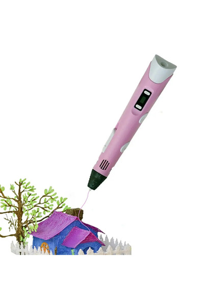 IQ Toys Stilou inteligent pentru imprimare 3D, desen tridimensional, afișaj digital