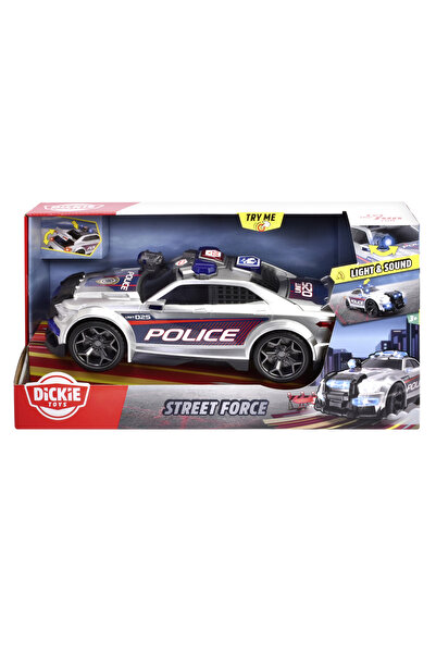 Simba Dickie toys masina de politie street force cu lumini si sunete 33cm