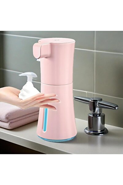 X LOT موزع صابون أوتوماتيكي، موزع معقم رغوي للمطبخ والحمام، مستشعر حركة ذكي بدون لمس