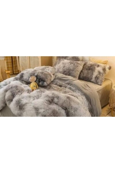 Cocolino FLUFFY Fluffy Bed Linen - GREY SHADES GRADIENT