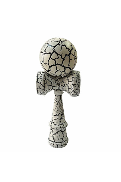 Micostore Kendama Profesionala, 18 cm, Bila din lemn, Design artistic cu fini...