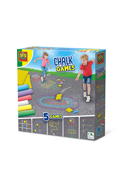 SES Creative Creta pentru terenul de joaca - Jocuri 5 in 1, copii varsta 3 an...