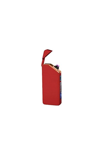 Edman Fashion electric lighter, USB charging, Red