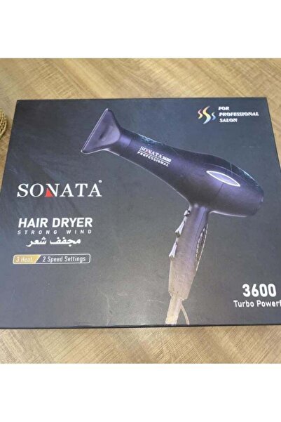 SONATA Hair Dryer — Full Control with Three Heat Levels and Unmatched Power