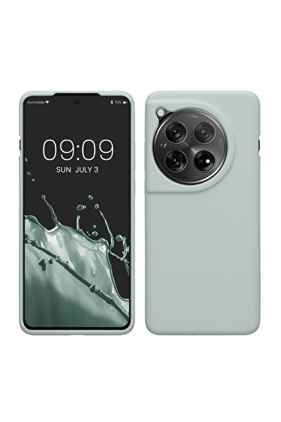 KWmobile Carcasă pentru OnePlus 12, Verde Deschis, Silicon, KWM000022QC004C