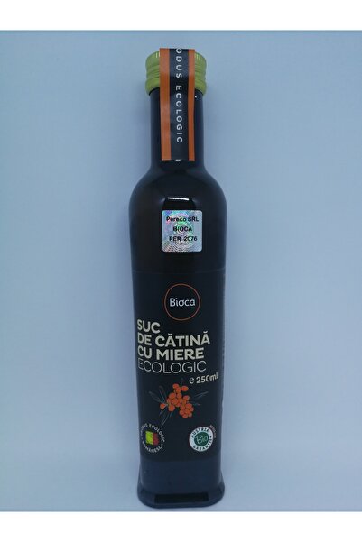 BIOCA SUC DE CATINA BIO CU MIERE 250ML