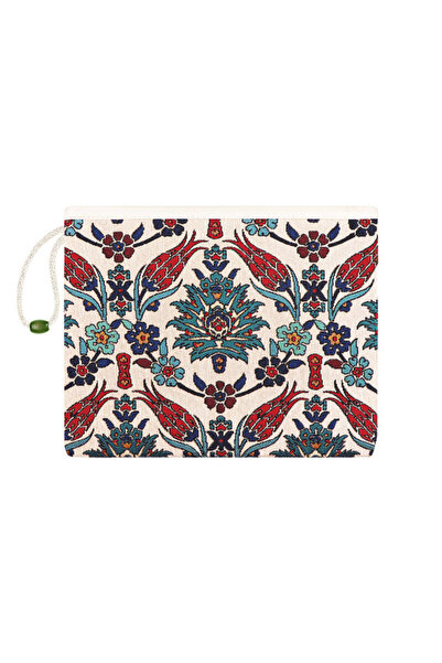 Bursa İpek حقيبة يد نسيج نمط التوليب