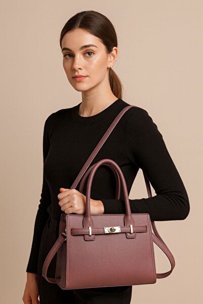 Gold Vitray Quality leather bag for women