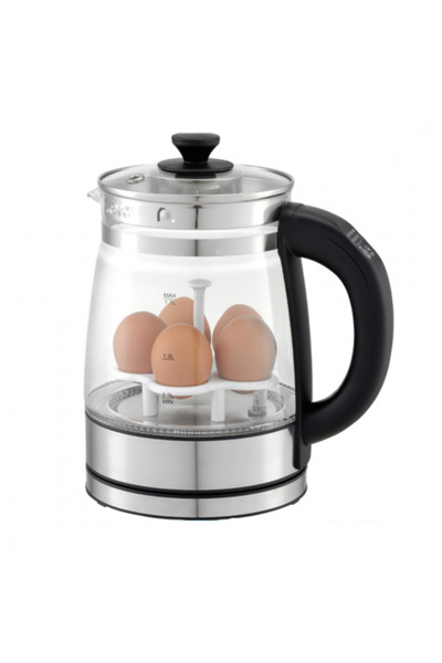 rebune 2-in-1 Electric Kettle, 1.7 Liters, 2200 Watts RE-1-120