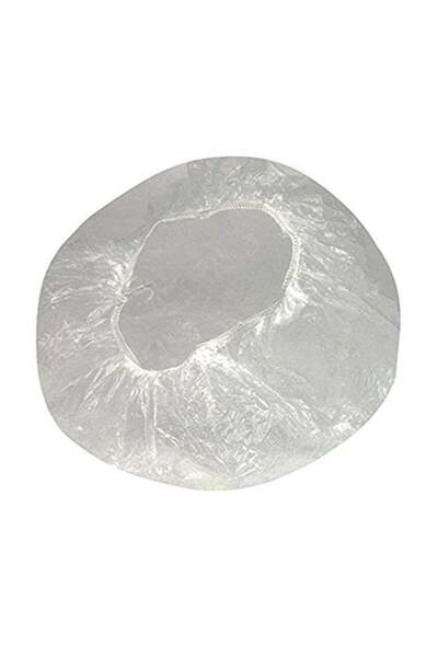 Generic 100-Piece Plastic Shower Cap Clear 20grams