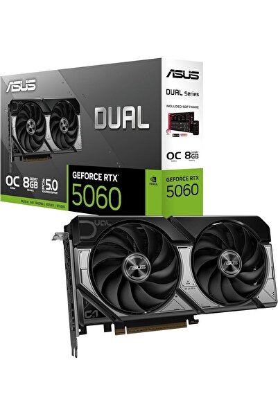 ASUS DUAL GeForce RTX 5060 8GB GDDR7 OC (DUAL-RTX5060-O8G)